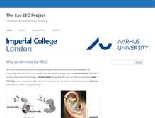 Tablet Screenshot of ear-eeg.org